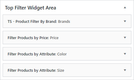 Product Category Filter