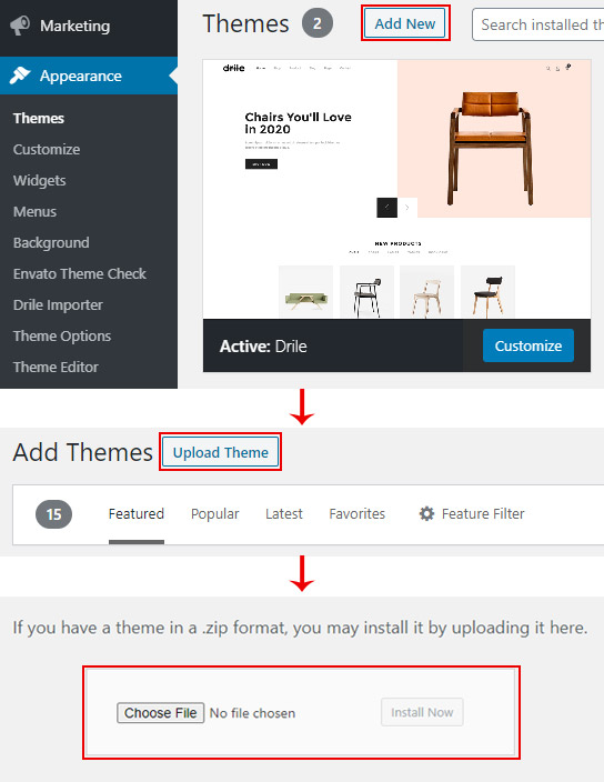 WordPress Installation