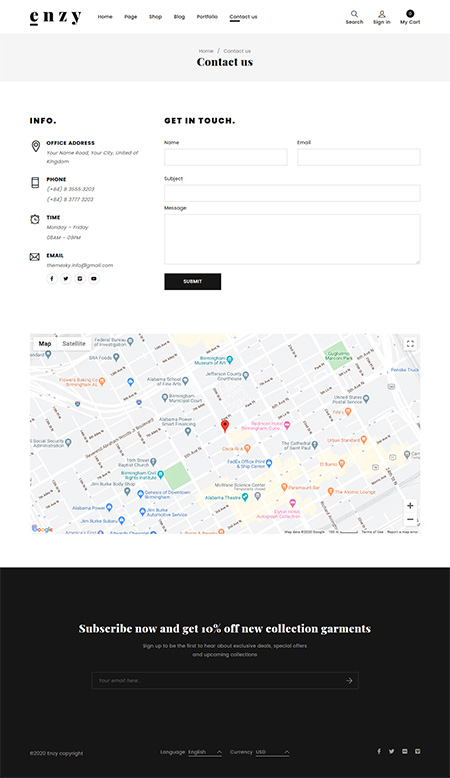 Contact Page