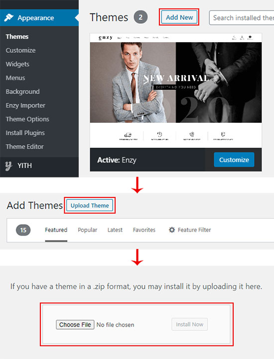 WordPress Installation