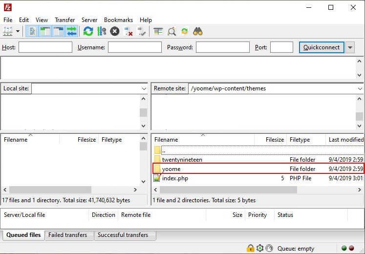 FTP Installation