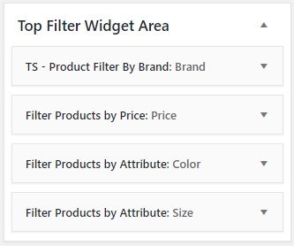 Product Category Filter