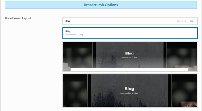Header Breadcrumb
