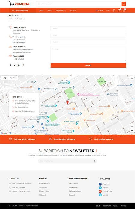 Contact Page