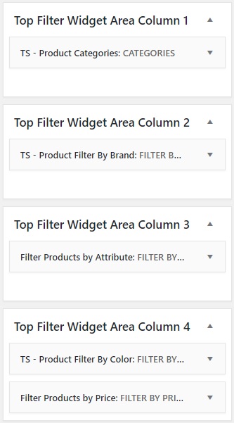 Product Category Filter