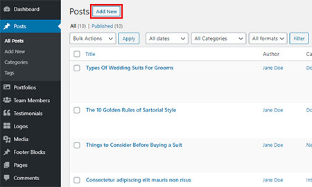 Create A New Post