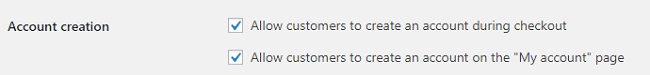 Registration Options