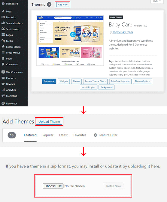 WordPress Installation