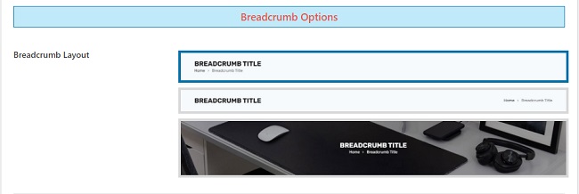 Header Breadcrumb