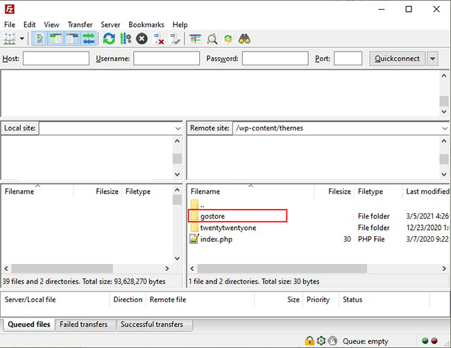 FTP Installation