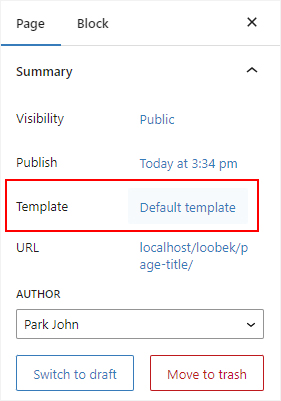 Blog Template