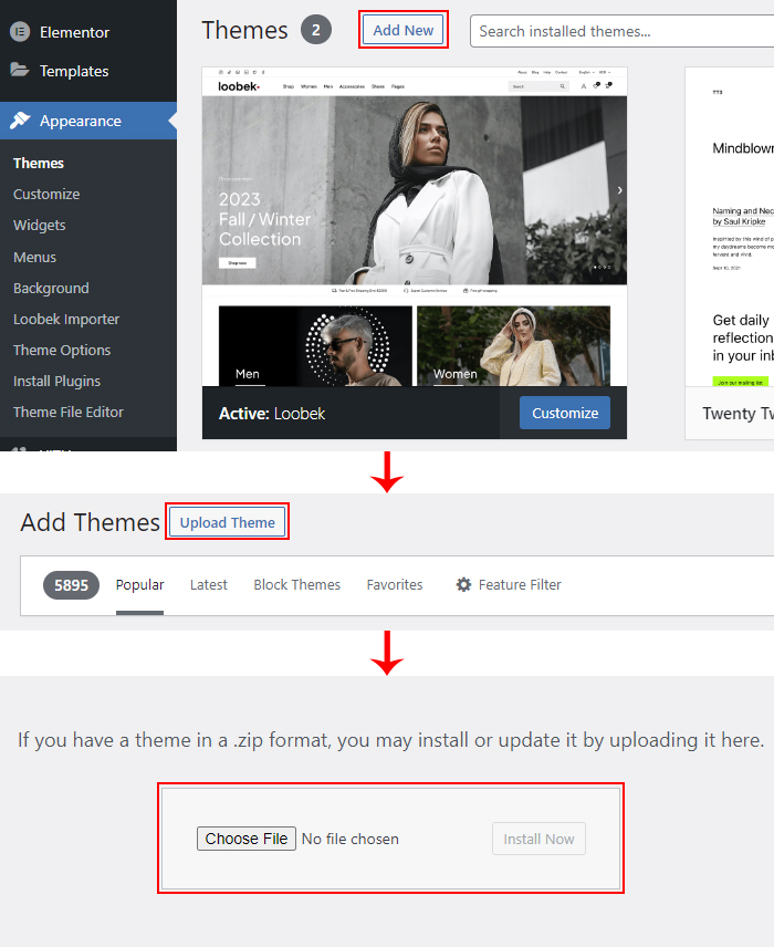 WordPress Installation