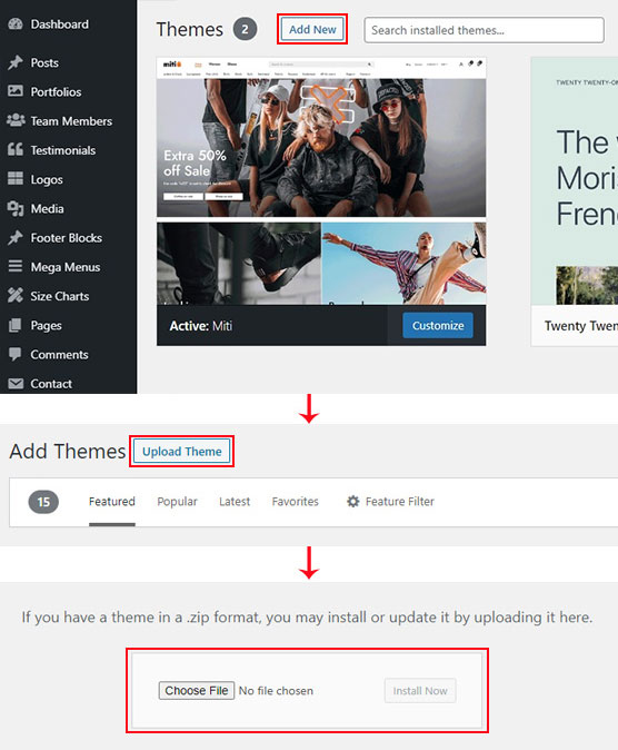 WordPress Installation