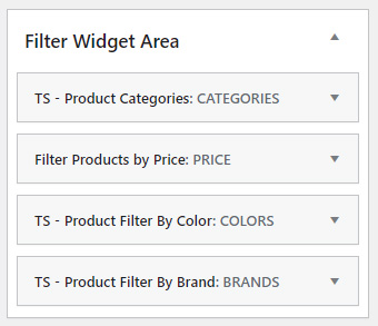 Product Category Filter