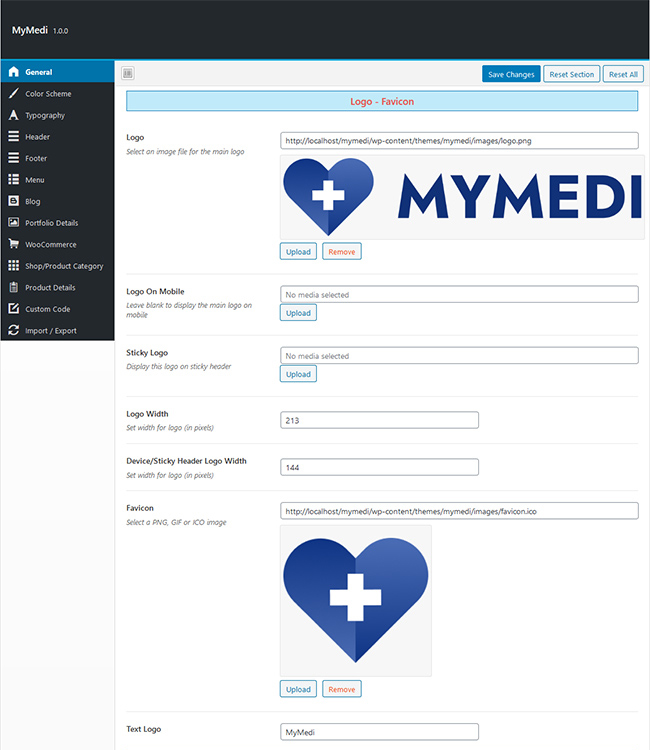 Logo & Favicon
