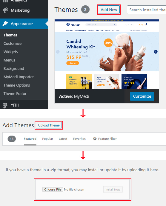 WordPress Installation