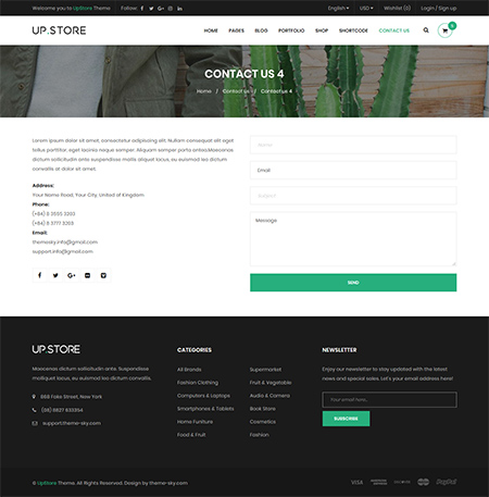 Contact Page