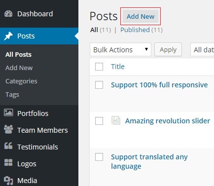 Create A New Post