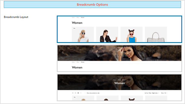 Header Breadcrumb