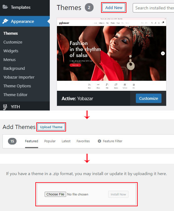 WordPress Installation